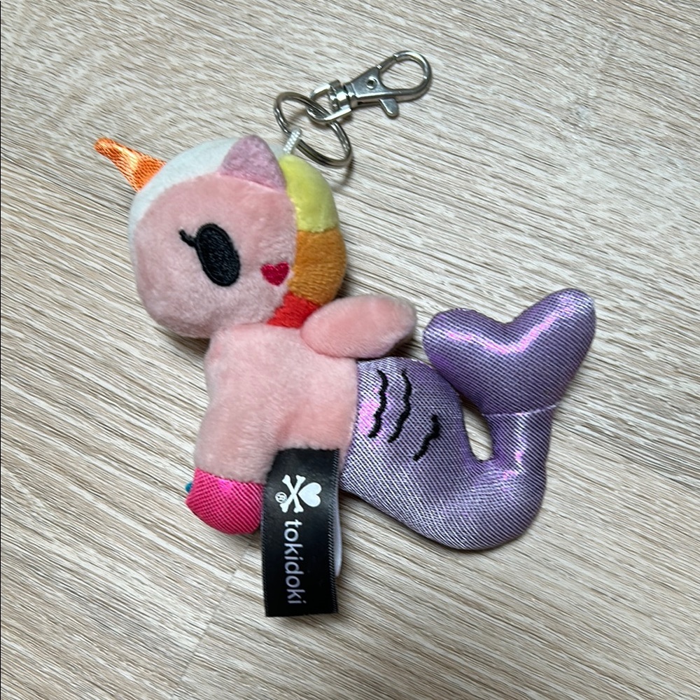 Tokidoki unicorn mermaid plush keychain - Picture 2 of 2